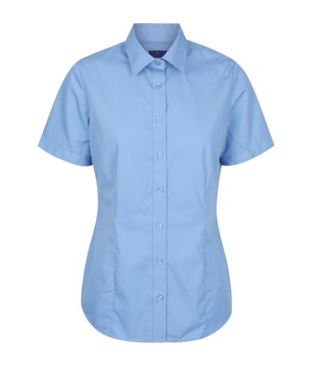 Picture of Gloweave Ladies Nicholson Premium Poplin Short Sleeve Shirt
